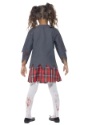 Kids Zombie School Girl Costume Back