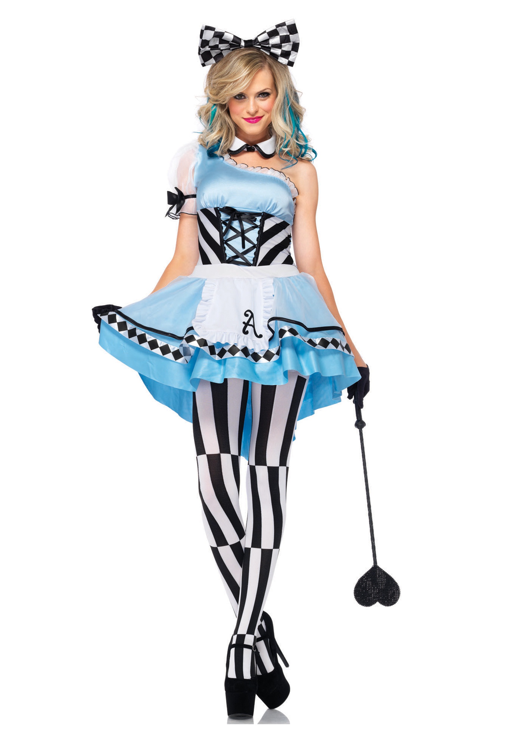 Adult Alice In Wonderland Costumes Deep Open Pussy 5396