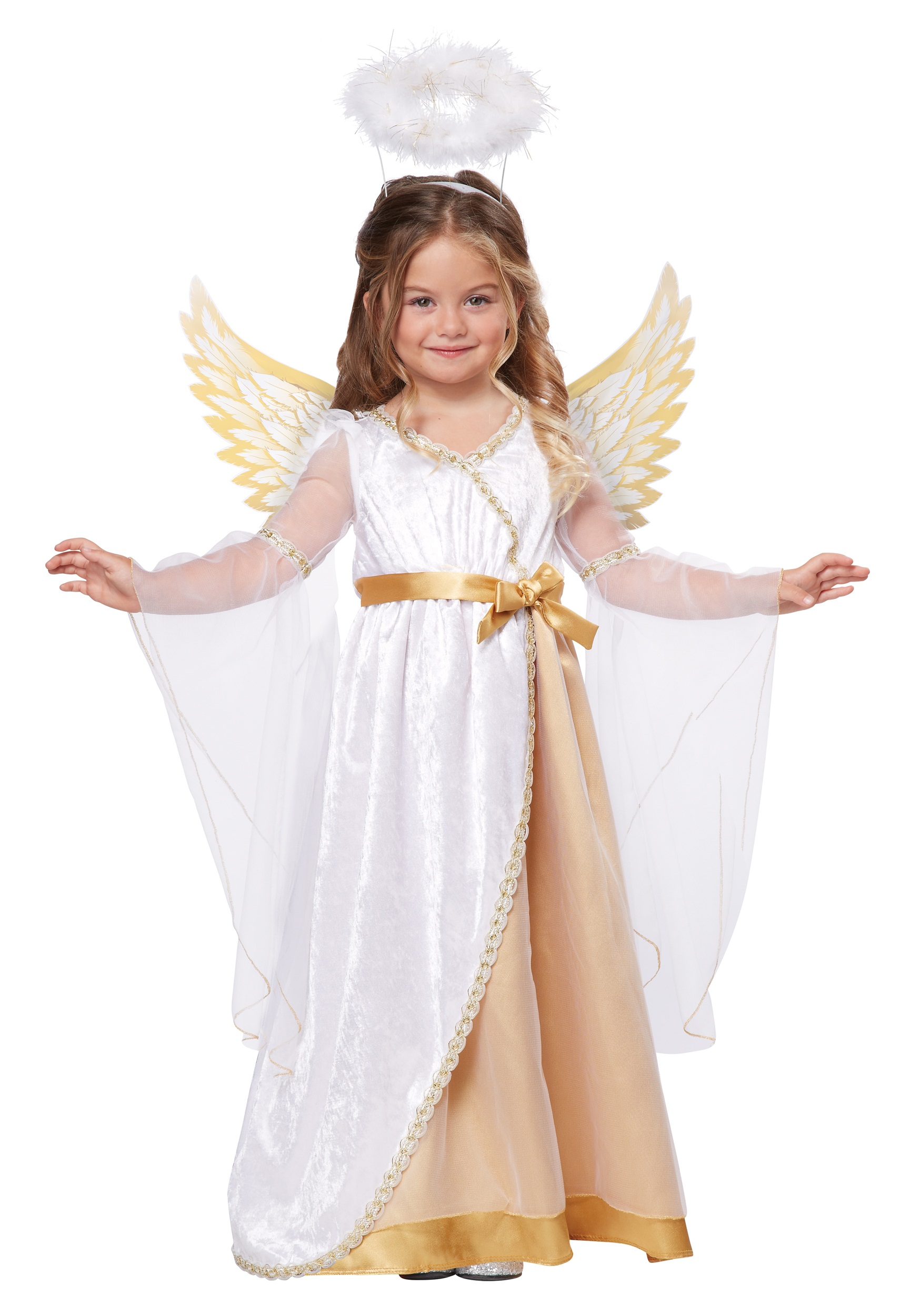 angel dress for 4 year girl