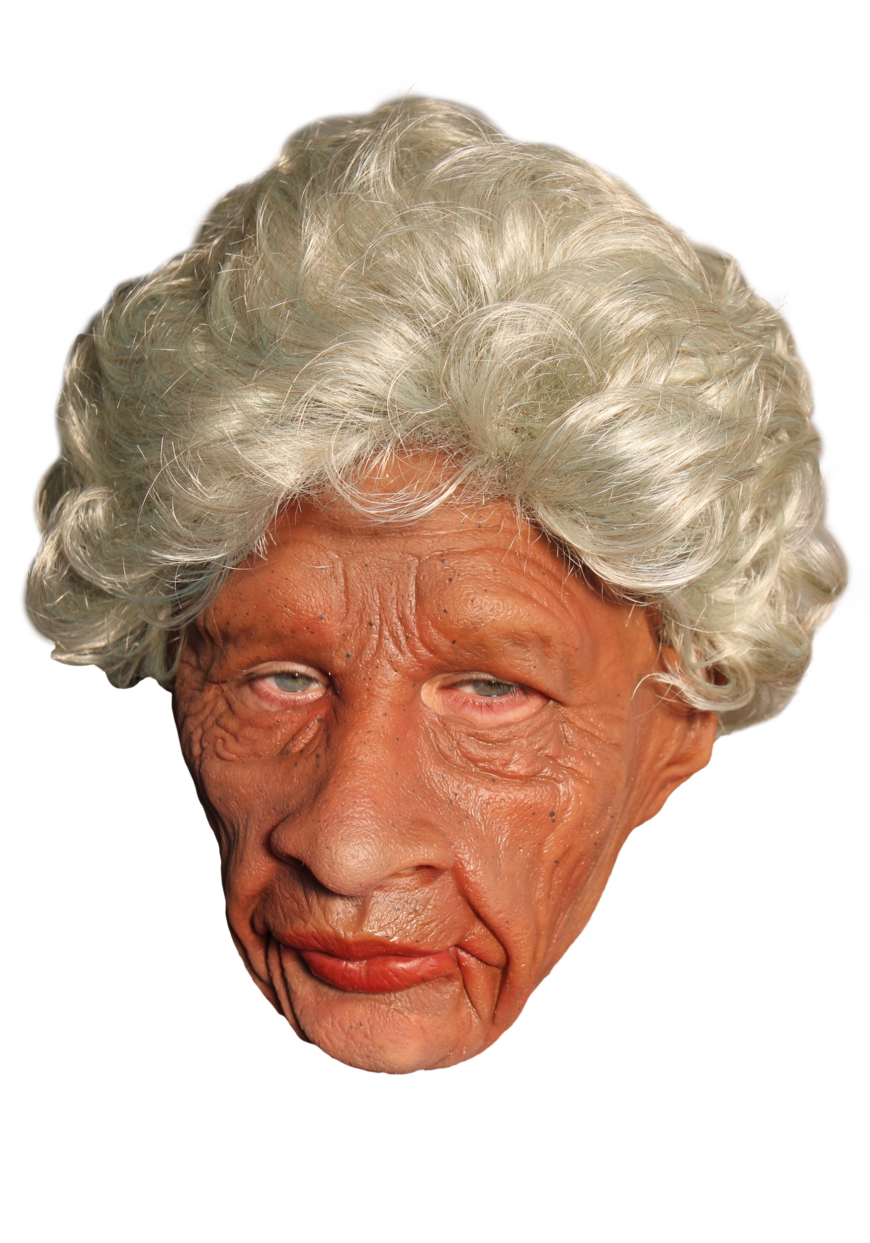 Supersoft Auntie Old Woman Mask w/ Mouth Movement – AbracadabraNYC