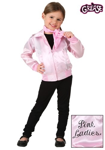 Womens Pink Ladies Jacket - Grease