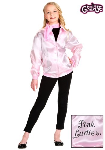 Womens Pink Ladies Jacket - Grease