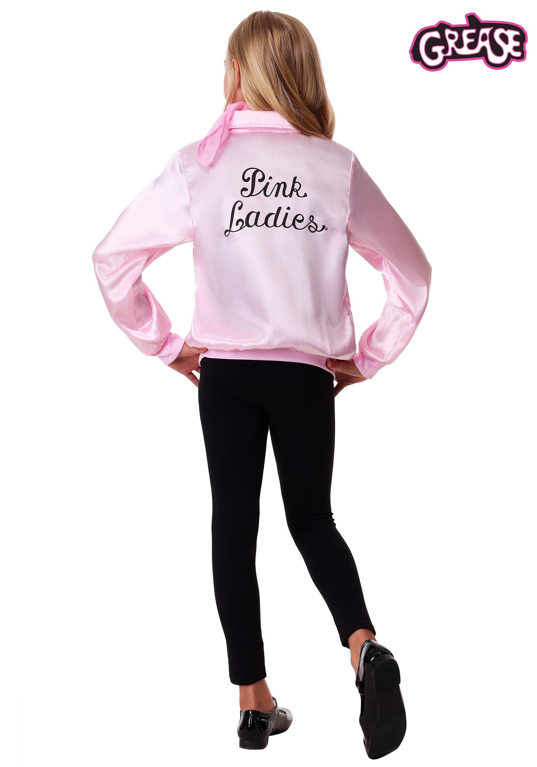 Grease Pink Ladies Jacket Girls' Costume : Target