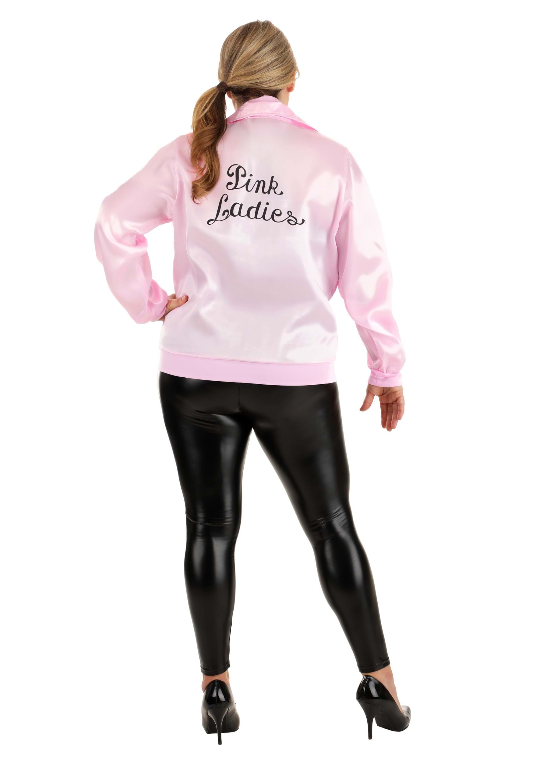 Grease Pink Ladies Pink Satin Jacket L/XL