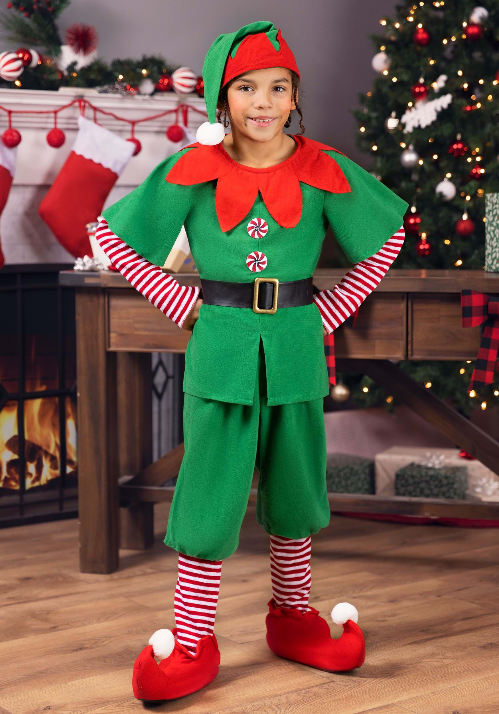 childrens elf costume