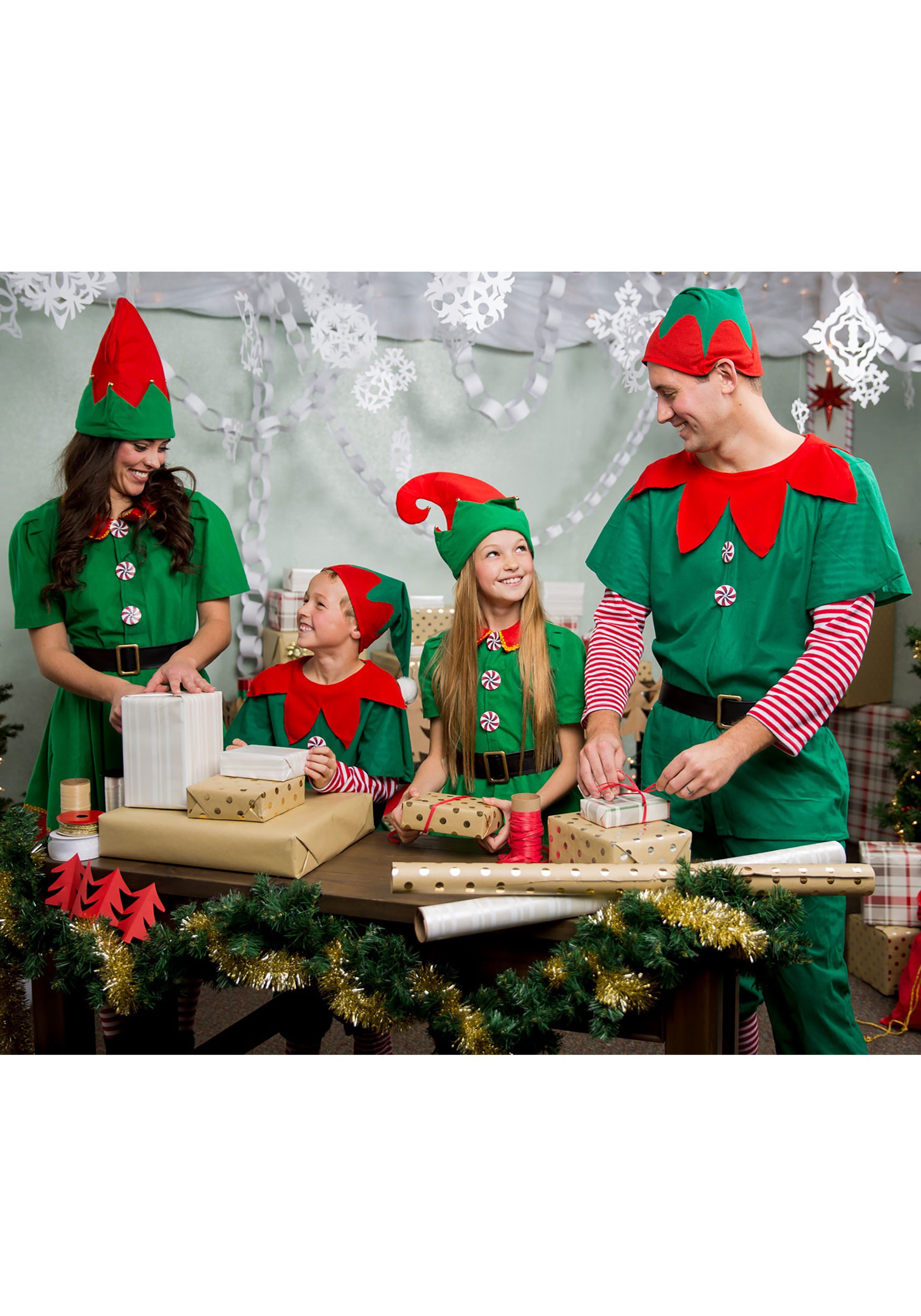Holiday Elf Costume For Adults