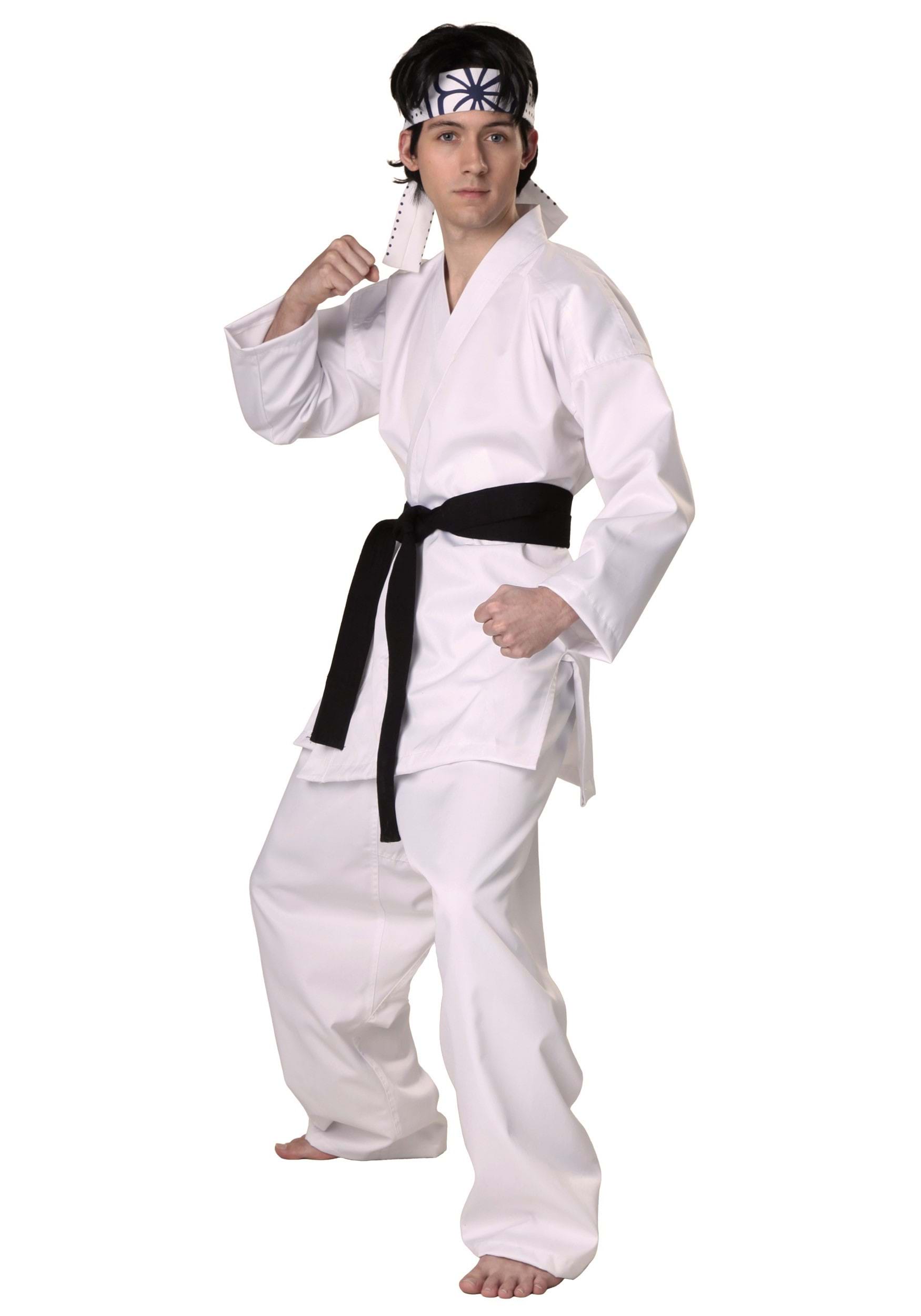 Authentic Karate Kid Daniel San Adult Costume , Movie Costumes