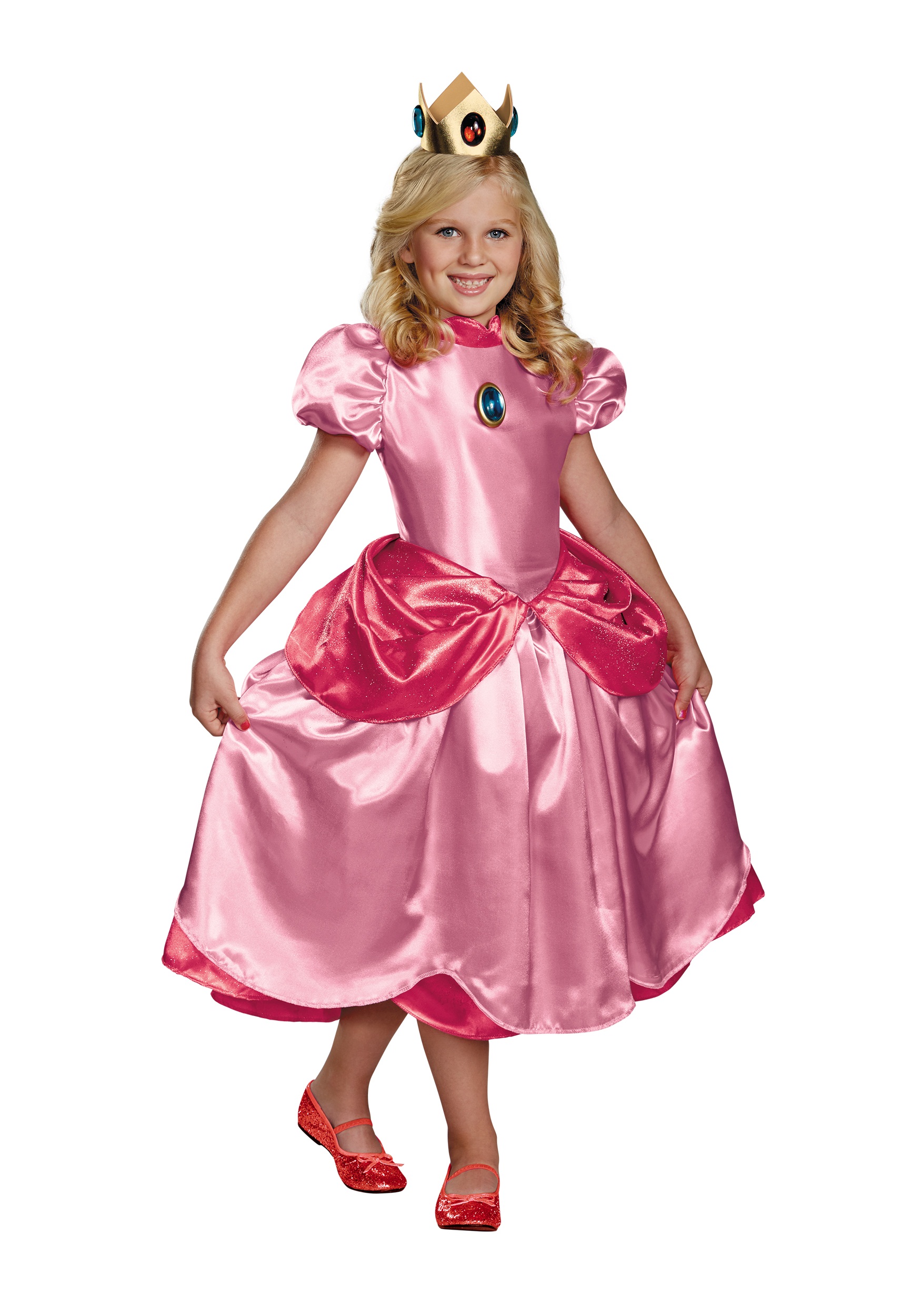 Princess Peach Dress Costume