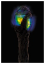 Deluxe Maleficent Glowing Staff Image 2