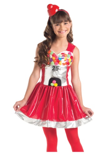 Crazy Color Clown Costume for Girls