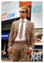 Mens Jaguar Animal Printed Suit Image 3