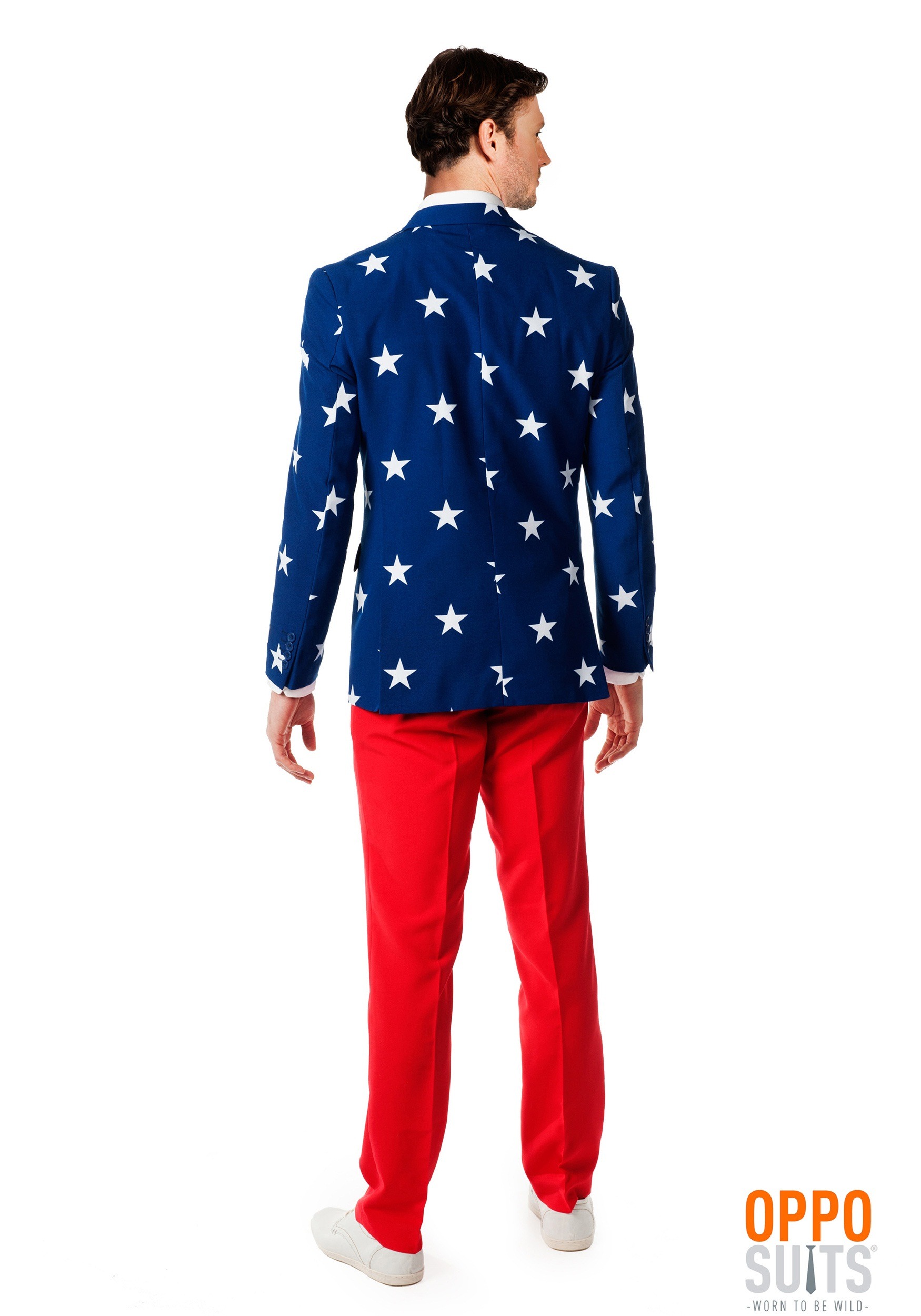 OppoSuits Stars And Stripes Men's Costume Suit