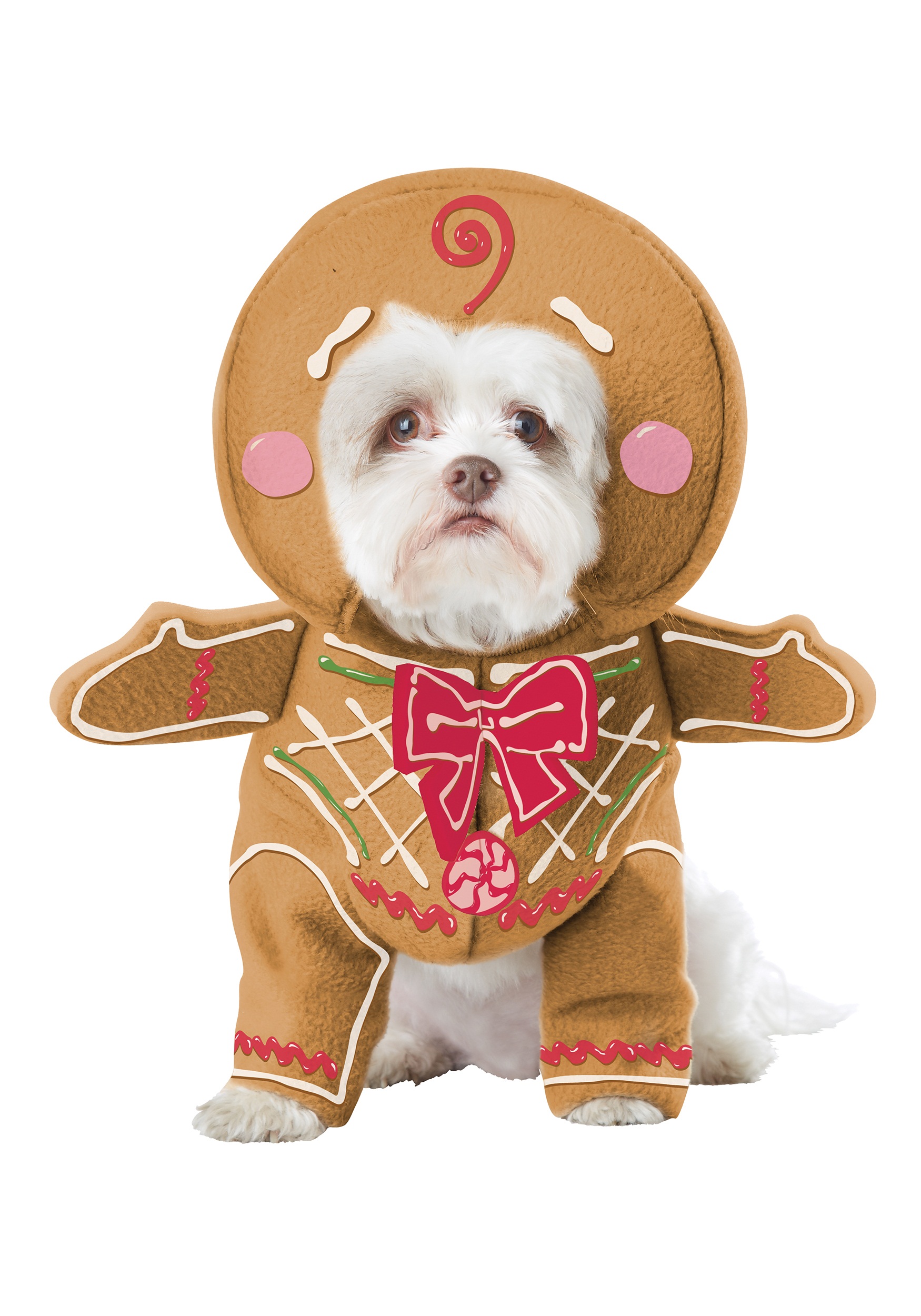 Pup Gingerbread Dog Costume