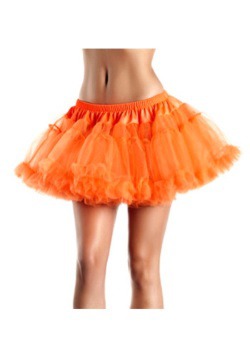 12" Orange 2-Layer Petticoat