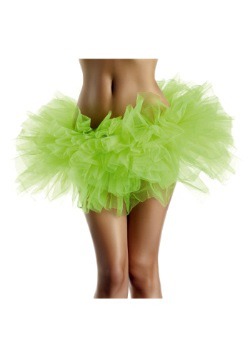 Neon Green Organza Tutu