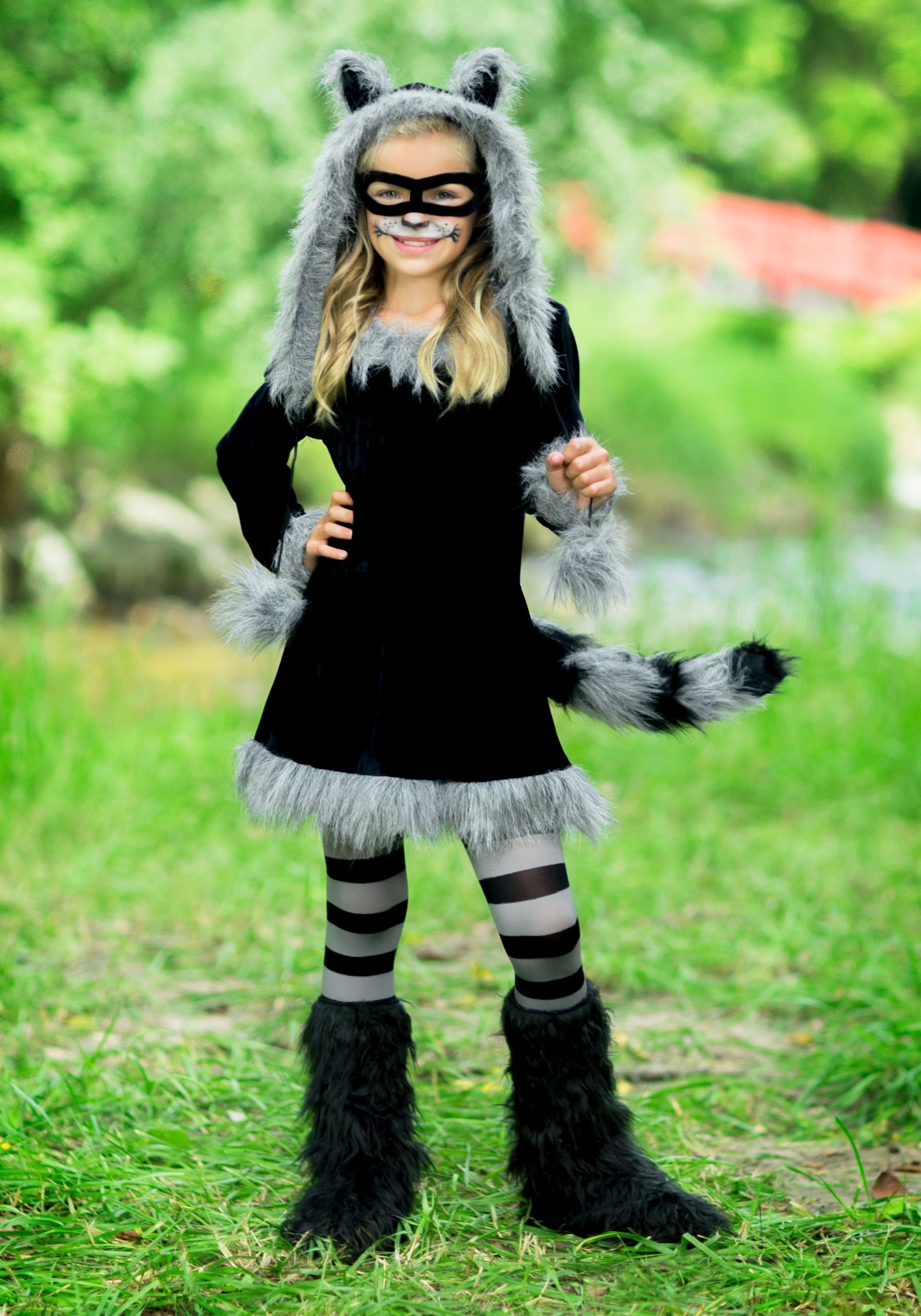 Raccoon Halloween Costume 4158