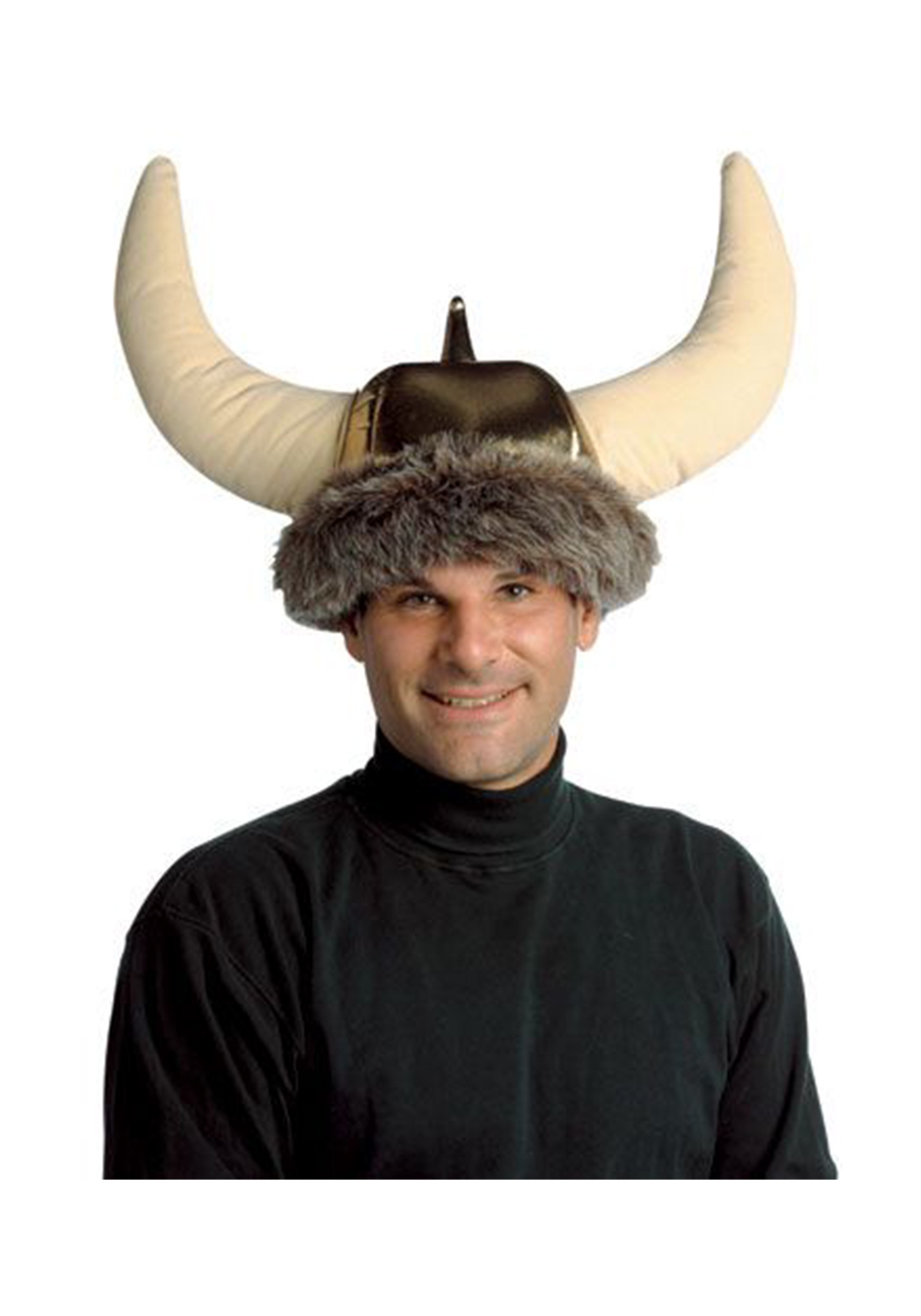 Sombrero de felpa vikingo para adultos Multicolor Colombia