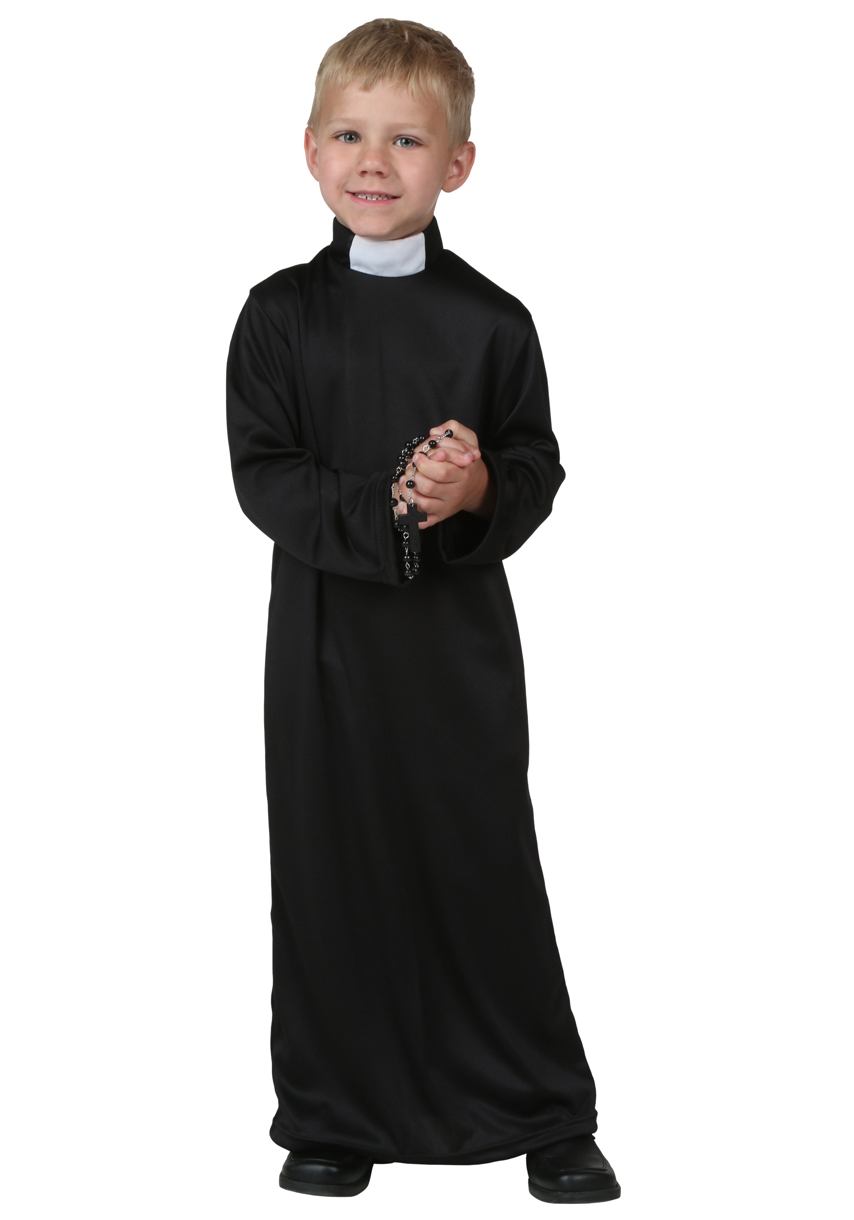 Photos - Fancy Dress Toddler FUN Costumes  Priest Costume | Kid's Religious Costumes Black/W 