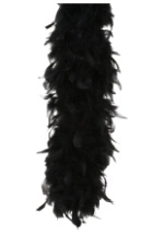 Deluxe Black Feather Boa