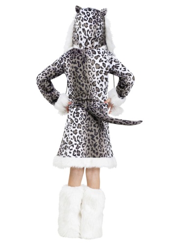 Girl's Snow Leopard Costume | Leopard Costumes