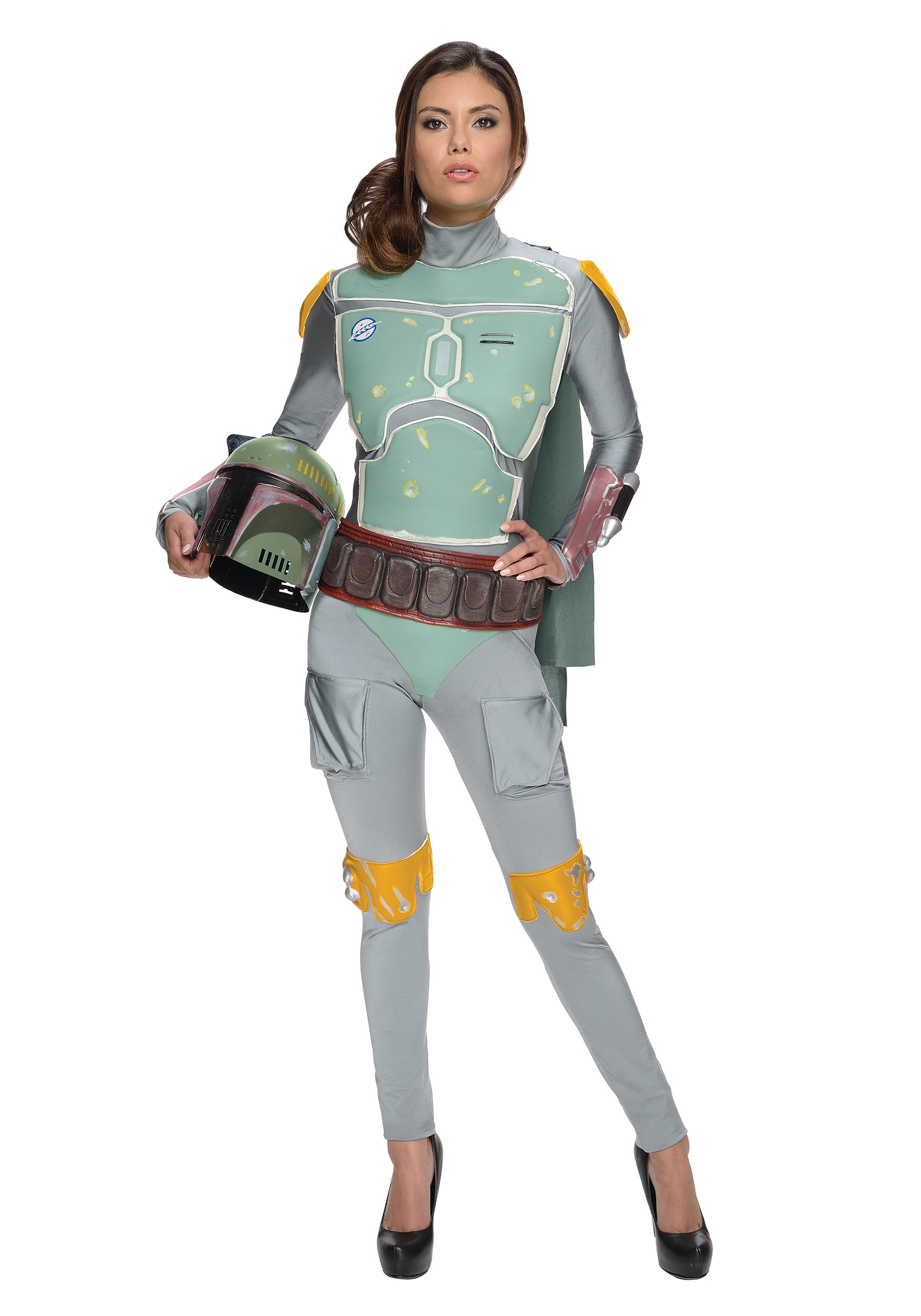 Star Wars Female Boba Fett Bodysuit Costume