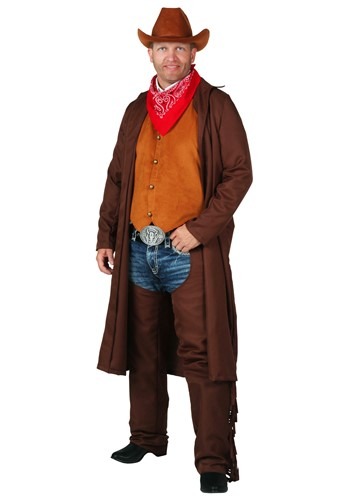 Mens Cowboy Western Costume Wild West Rodeo Gunslinger Texas