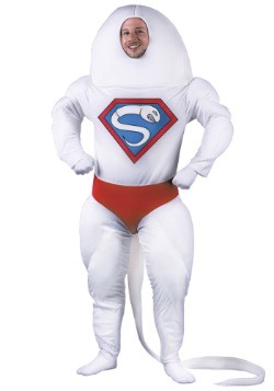 Plus Size Super Sperm Costume