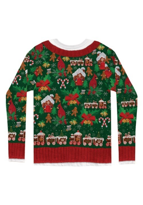 Men's Ugly Christmas Cardigan Shirt