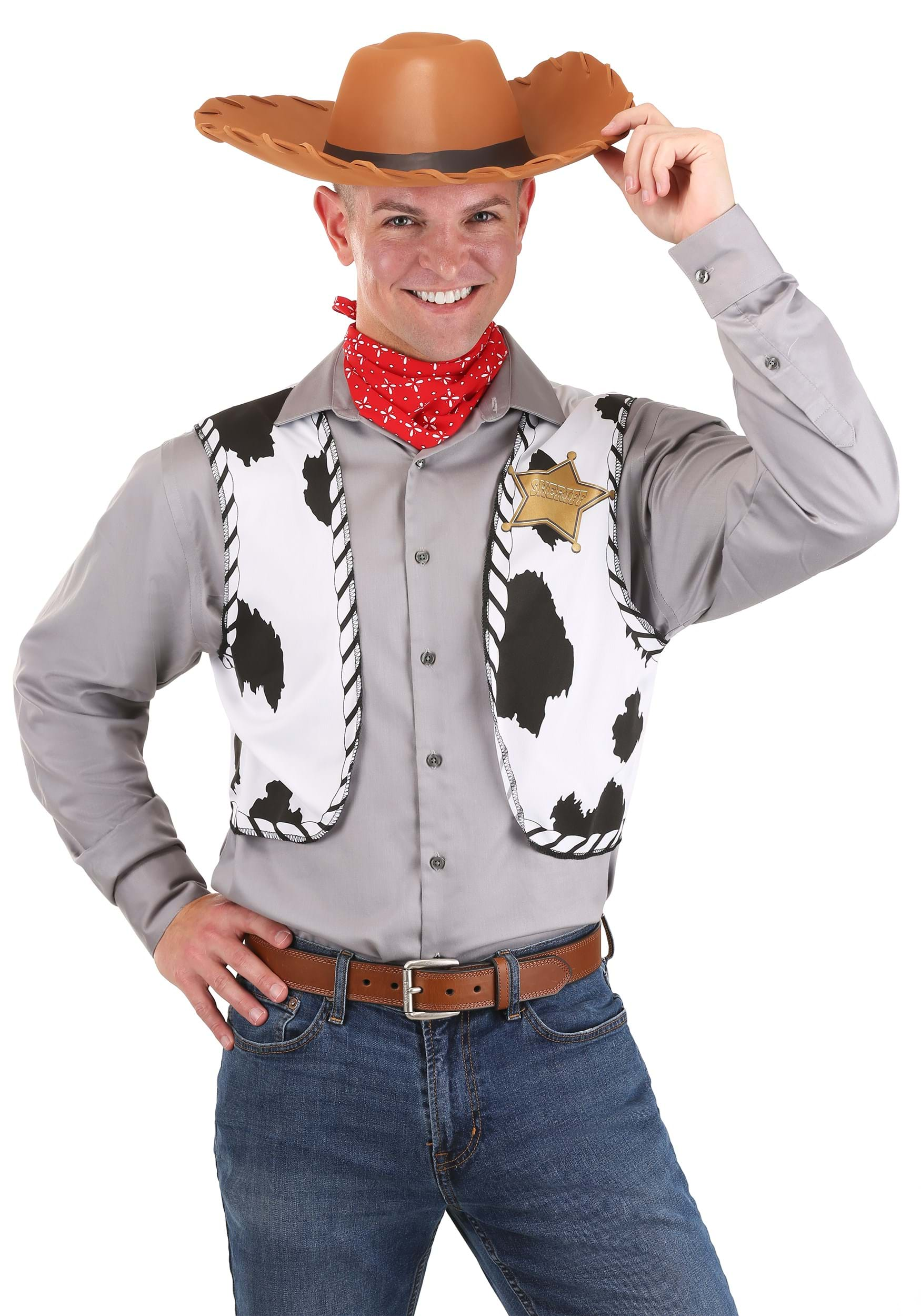 Cowboy Costume Accessory Kit for Adults