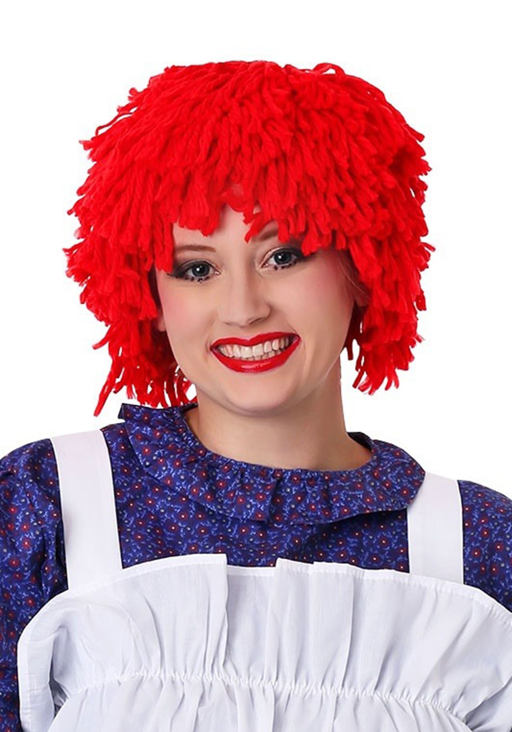 Red Rag Doll Wig