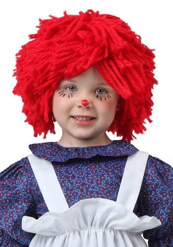 Red Rag Doll Wig