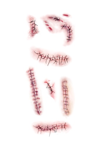 Stapled and Stitched Temporary Tattoo Kit