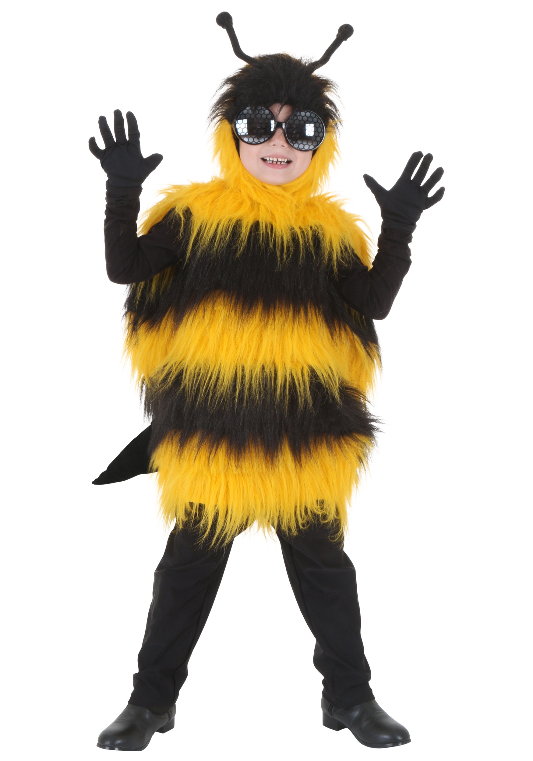 Photos - Fancy Dress Toddler FUN Costumes  Deluxe Bumblebee Costume | Insect Costumes Black/ 