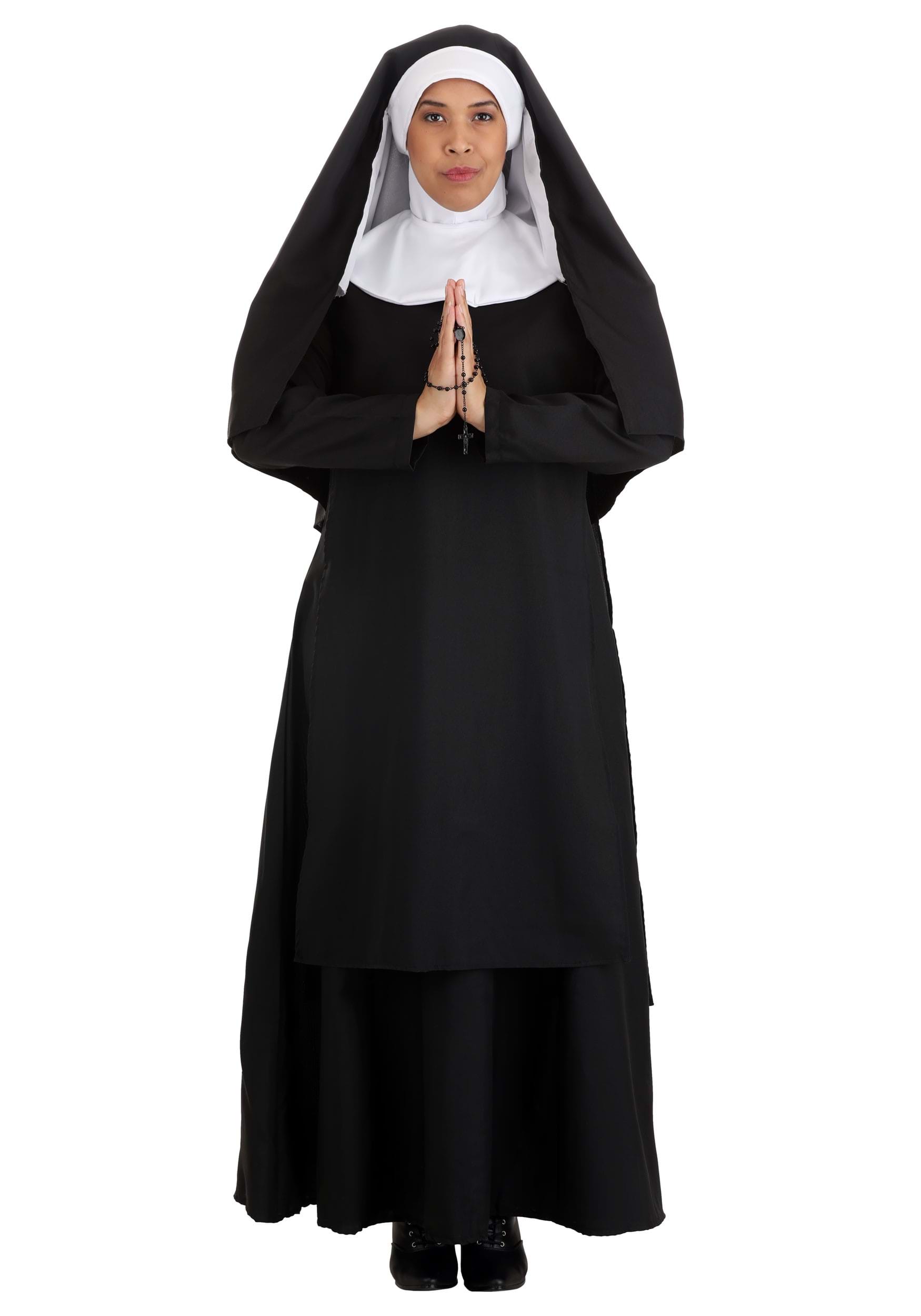 Top Totty Women's Deluxe Nun Costume 