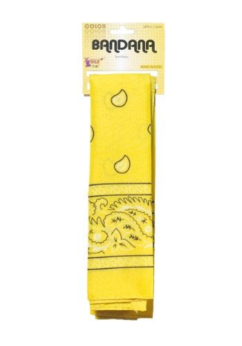 Yellow Bandana Accessory