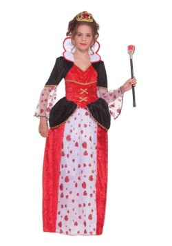 Girls Queen of Hearts Costume
