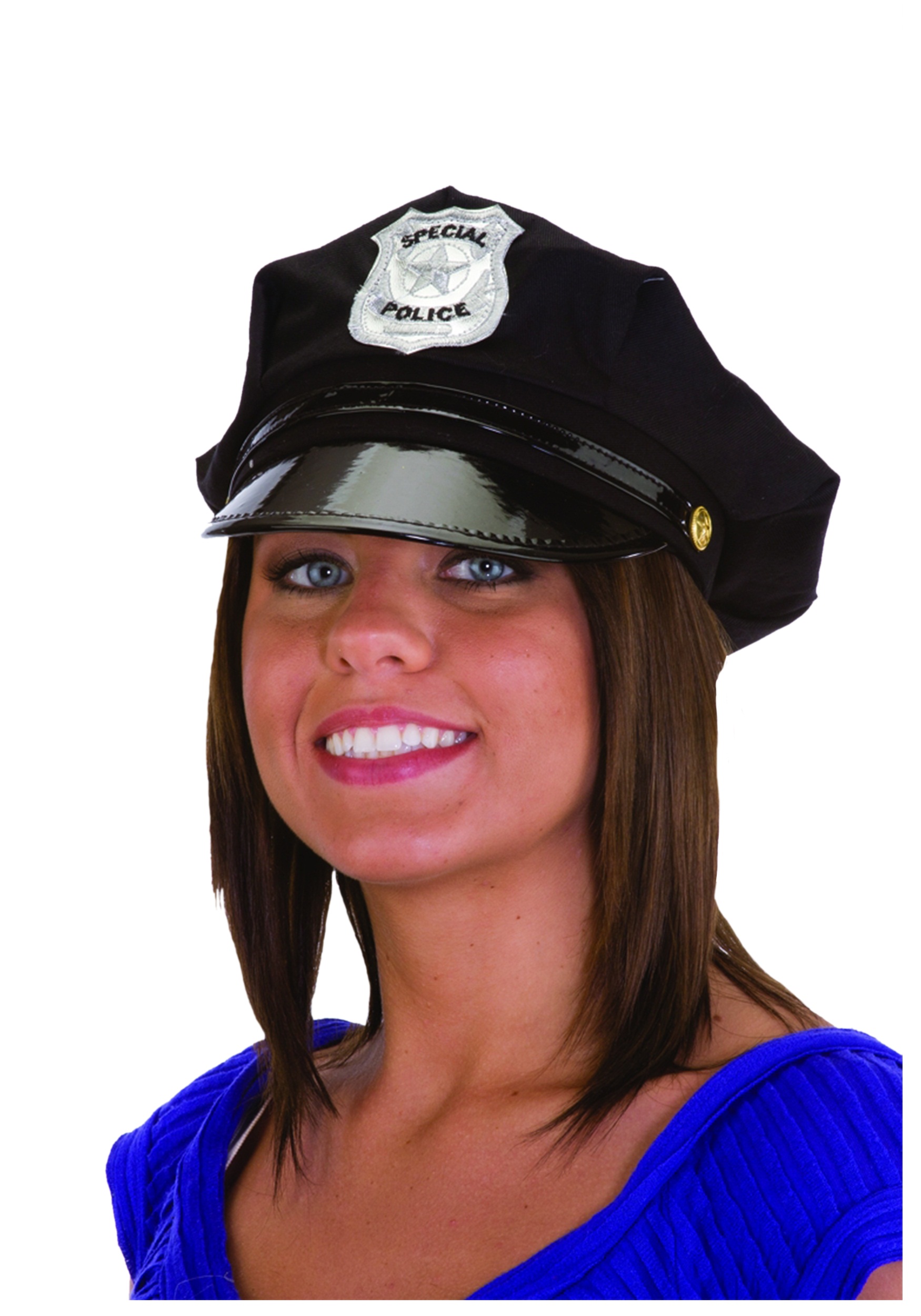 Details about   Policeman Cap Peak Police Cop Hat For Adult Fancy Dress Costume Accessory 