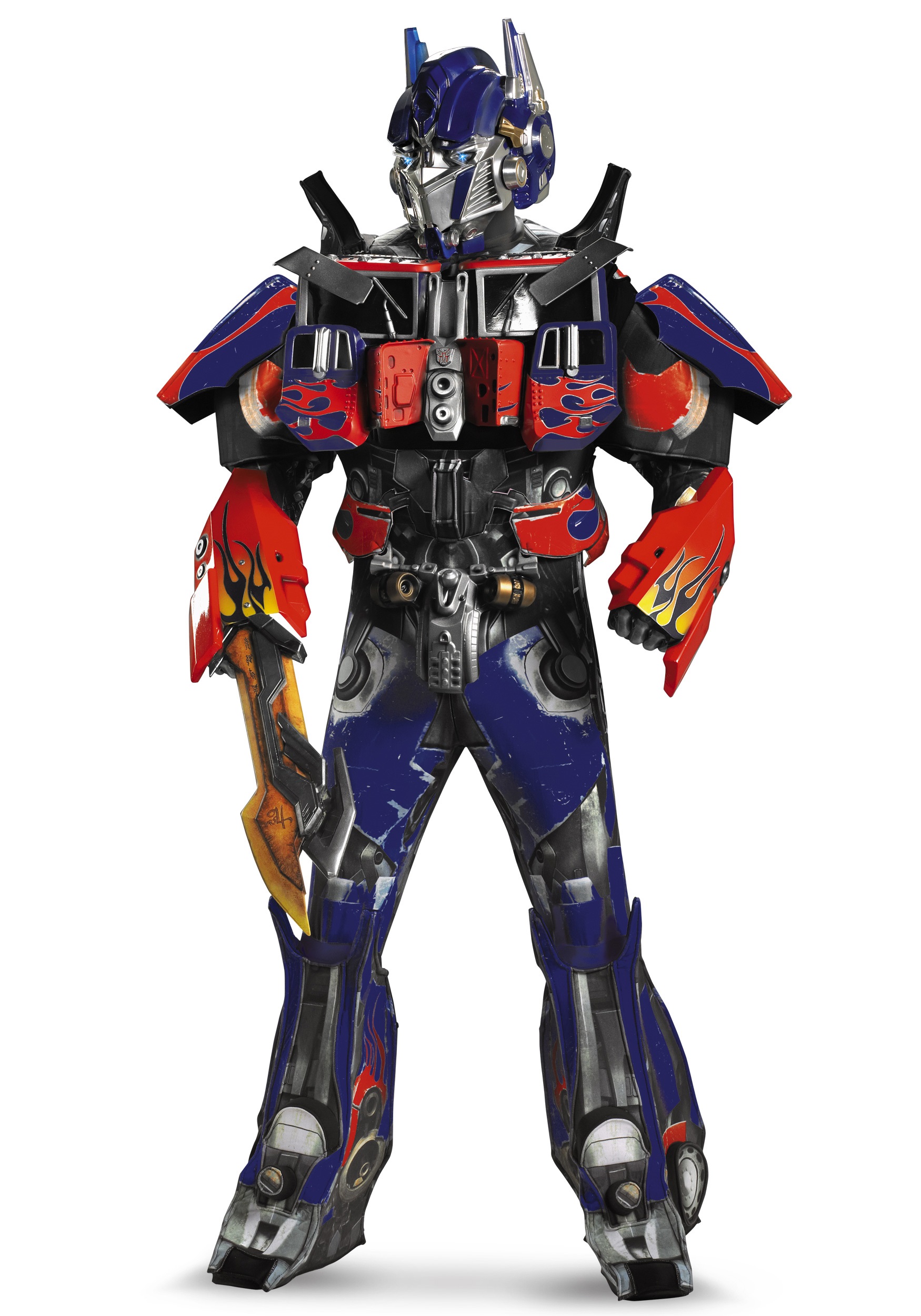Adult Authentic Optimus Prime Costume W/ Vacuform