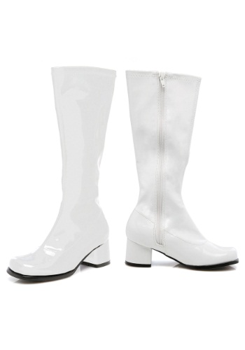 Toddler White Gogo Boots