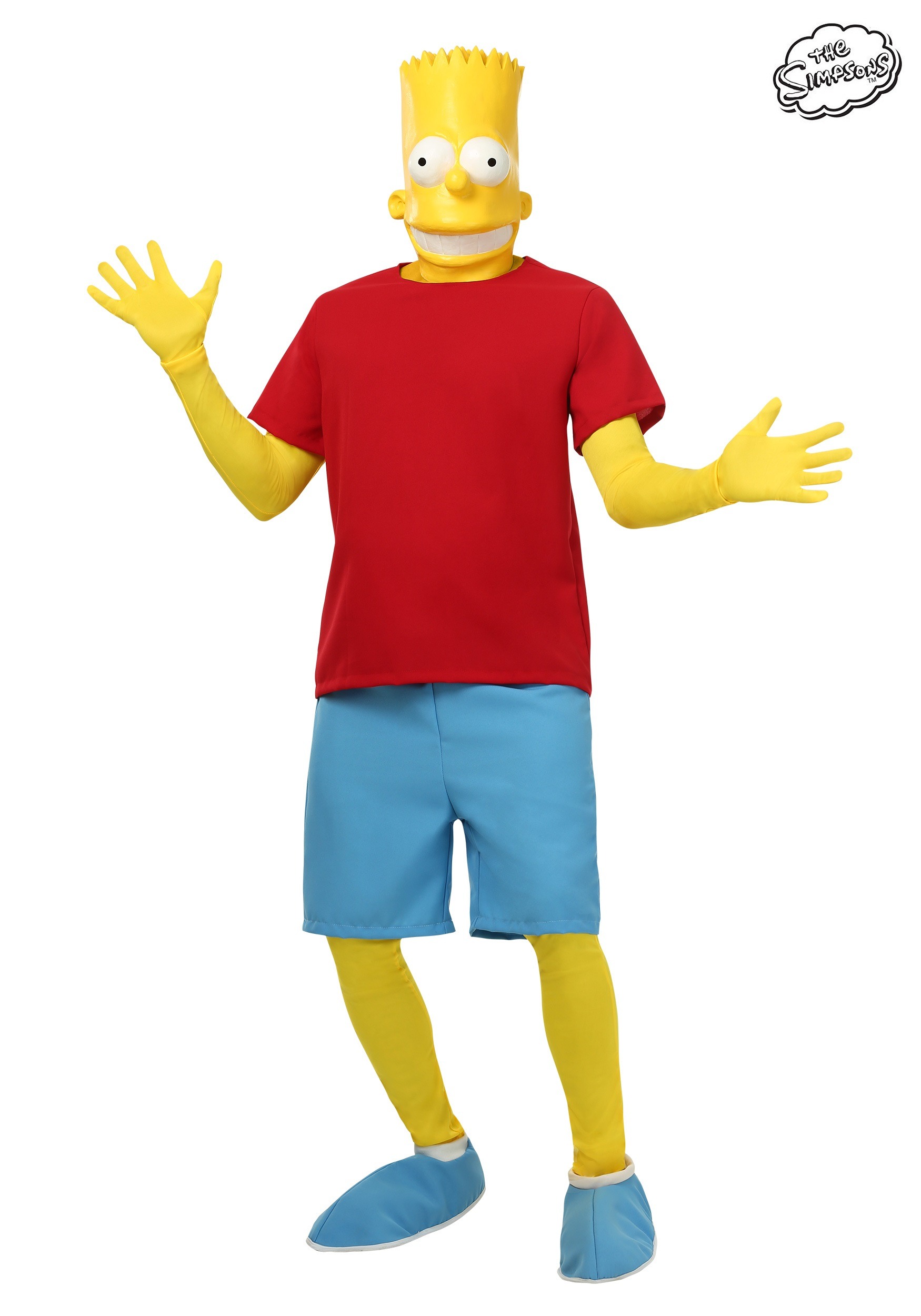 Adult Bart Simpson Costume 