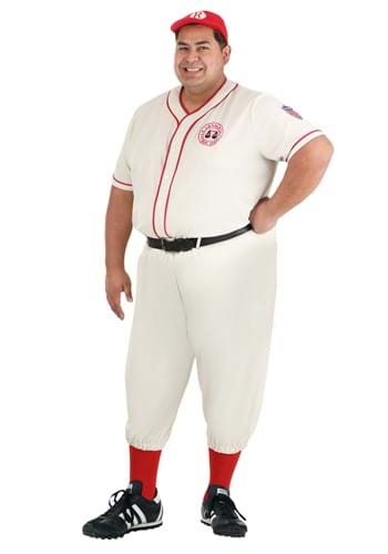 Plus Size League of Their Own Coach Jimmy Costume