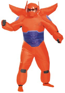 Adult Red Baymax Inflatable Costume