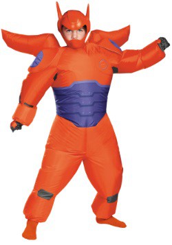 Boys Red Baymax Inflatable Costume