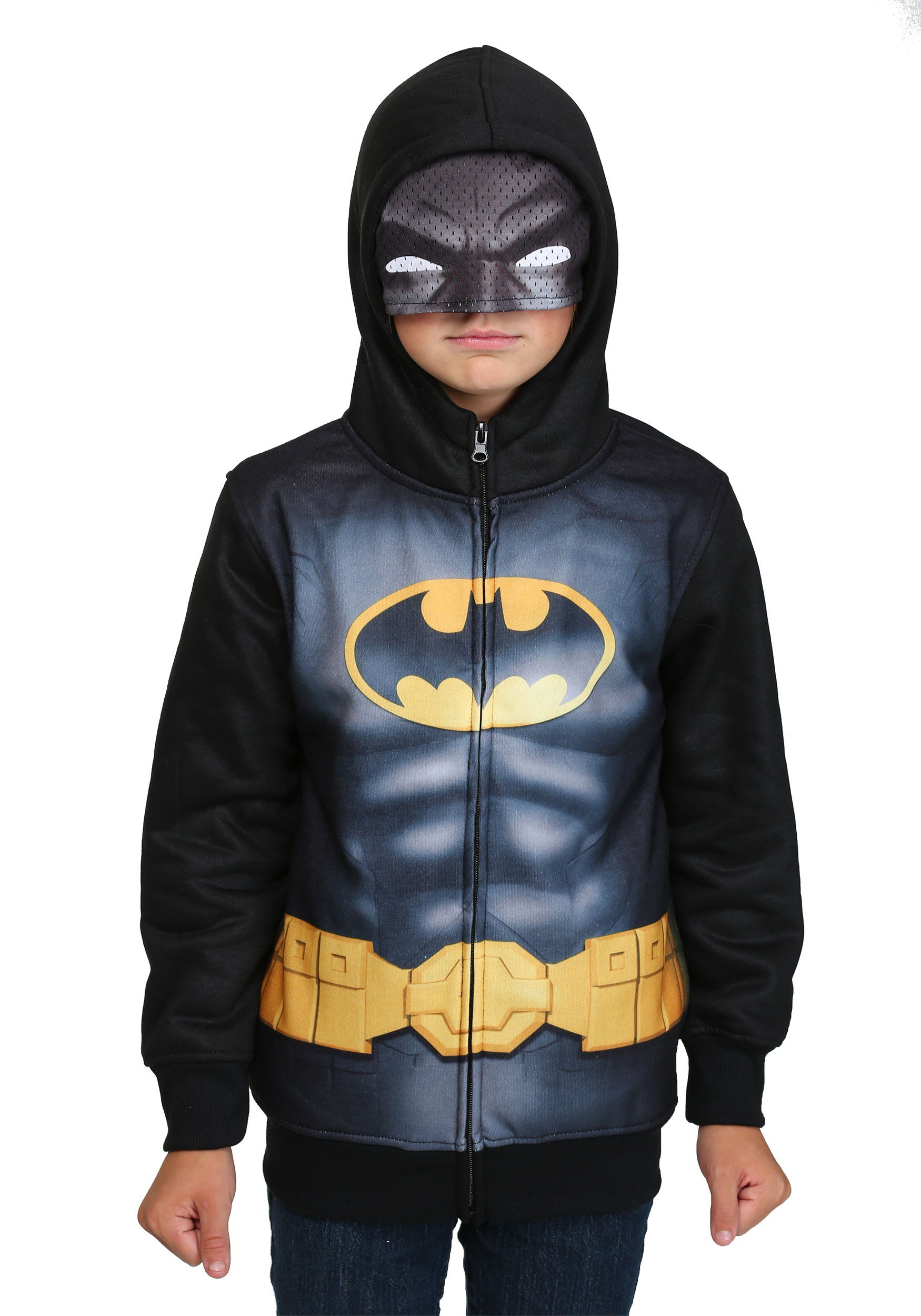 batman costume hoodie