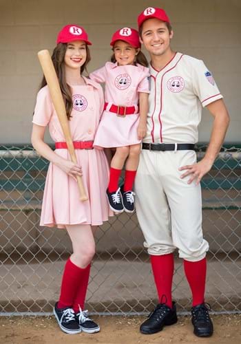 Girl's A League of Their Own Dottie Toddler Costume | Movie Costumes