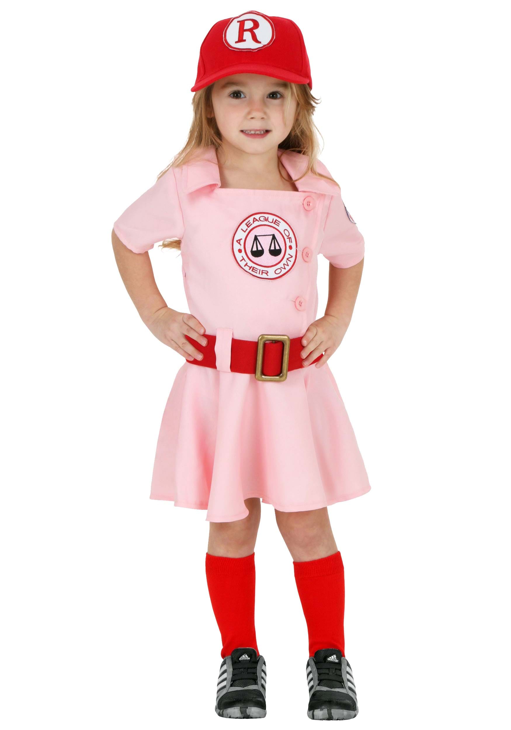 Photos - Fancy Dress League FUN Costumes  of Their Own Dottie Costume for Toddler's Pink/Red 
