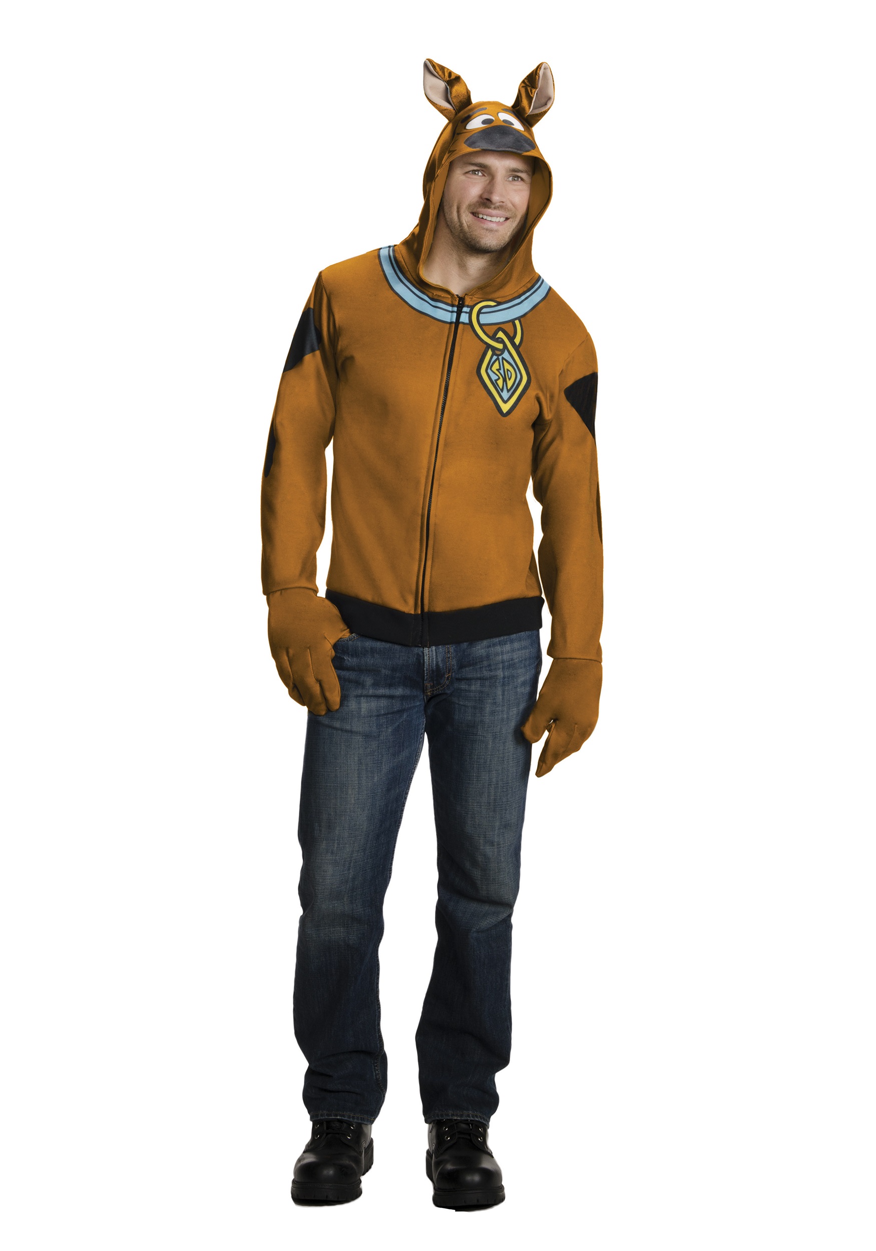 scooby doo zip up hoodie