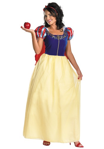 Plus Size Deluxe Snow White Costume 1X 2X