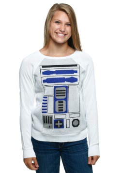 R2D2 Simple Juniors Sweater