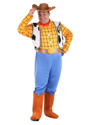 Toy Story Men's Plus Size Woody Costume